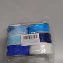 Sheer Organza Ribbon - 1 Inch x 150Yd, 6 Rolls Blue Chiffon Ribbon for Gift Wrapping, Wedding, Christmas