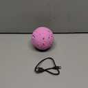 Interactive Dog Toys: Smart Dog Ball  Auto-Bounce, Vibrating & Jumping Action! Durable Duraspin Design for Aggressive Chewers. Rechargeable & Long-Lasting, Keeps Dogs Busy and Entertained Pink.