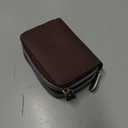 RNIEGA Credit Card Holder Wallet RFID Blocking Leather Small Wallet for Women Double Zipper Wallet with ID Window