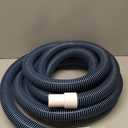 Pool Vacuum Hose With Swivel Cuff 1-1/2" Diameter 30FT Flexible Heavy Duty Pool Vacuum Cleaning Hose Perfect for Above&In Ground Swimming Pool