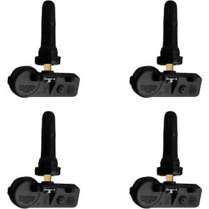 4Pcs Tire Pressure Sensor, 13598771 13598772 13586335 Programmed 315MHz (TPMS) Tire Pressure Monitoring System Sensor for 2004-2017Chevy/2007-2015GMC/ 2007-2014 Buick /2008-2009Hummer