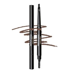 2 Pack Mens Eyebrow Pencil Light Brown, Easily Shape Define Fill Eyebrows or Beard, 2 in 1 brush and ultra-thin pencil, Waterproof Smudge Proof Sweatproof, Durable and Long Lasting