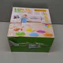 Rechargeable Stepping Stones for Kids, 6pcs Music and Light Up Anti-Slip Balance Sensory Toys for Toddler, Kids Indoor and Outdoor Play Equipment, Birthday Gifts Toys for 3 4 5+ Year Old Kids