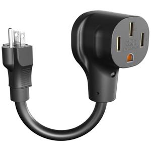 50 Amp to 110V Adapter - NEMA 5-15P Male to 14-50R Female Heavy Duty 10 AWG/3 12 Inch RV PowerAdapter for 14-50 Plug Level 2 to 5-15P Level 1 EV Charger