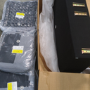 HONBAY Modular Sectional Couch with Storage Corduroy Sofa with Chaise U Shaped Sectional Couches for Living Room,Dark Grey