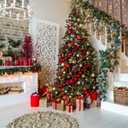 AIIKES 15x10ft Christmas Backdrops for Photography Fireplace Christmas Photography Background Indoors Xmas Tree Gift Holiday Party Decoration 11-752