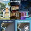 Light Clips for Govee Outdoor Lights (Model H705 ABCDEF) It is an Ideal Solution to Replace 3M Adhesive Tape. Easy to Install, it Comes with 40 Brackets and 80 Screws