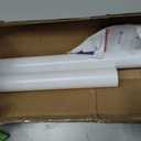 Heavy Duty Tension Curtain Rod 40-78" Adjustable No Drill, White | Rust-Resistant, No Slip, 1.25"Diameter, Renter Friendly Spring Loaded Shower Rods for Window, Bathroom, Doorway & Closet