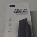 Solar Sconce Lights Outdoor, Dimmable Solar Wall Lights Up and Down, 3000K 700LM Solars Lights Outdoor IP65 Waterproof for Yard Fence Patio Garage Porch, 2pcs