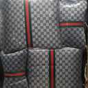 Car Seat Cover Full Set, Premium Soft Breathable Seat Covers with 2 Neck Pillows & 2 Lumbar Pillows, Universal Fit for Most 5 Seats Cars SUV, Airbag Compatible (Gray)