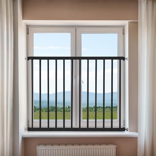 SHYUJAJIE Window Safety Guards for Children | Adjustable 32.9"-35" Wide Window Guards Kids,Child Safety Guard Prevents Accidental Falls,Black,1 Piece