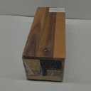 TIDITA Acacia Wood Cable Management Box Round Edge - 16" L Wooden Cable Organizer Box for Electrical Hiding Cord Management - Power Strip Hider Cable Storage Box for Office, Router Wires, Under Desk