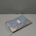 Sequin Ribbon Trim Polyester Braided Ribbon 10 Yards 30mm Wide Lace Trim for Sewing Crafts Clothing Curtains Accessories Lampshade Home DIY Decoration (Shining Silver, 30mm Wide)