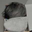 Gray Wig with Bangs for Women Long Grey Wavy Wigs 26 Inch Gray Wigs Natural Looking Heat Resistant Synthetic Wig for Daily Party Use