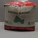 Bedsure Heated Blanket Throw Blanket - Fast Heating Electric Blanket, Soft Flannel Heated Throw with 4 Time Settings, 6 Heating Settings, Warm Gifts for Grandma (50x60 inches, Blue)