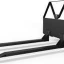 YITAMOTOR 46" Pallet Fork Quick Attach Mount Attachments, Heavy Duty Skid Steer Forks with 1-7/8'' Hitch Ball, 2000lbs Capacity Compatible with Loaders Tractors