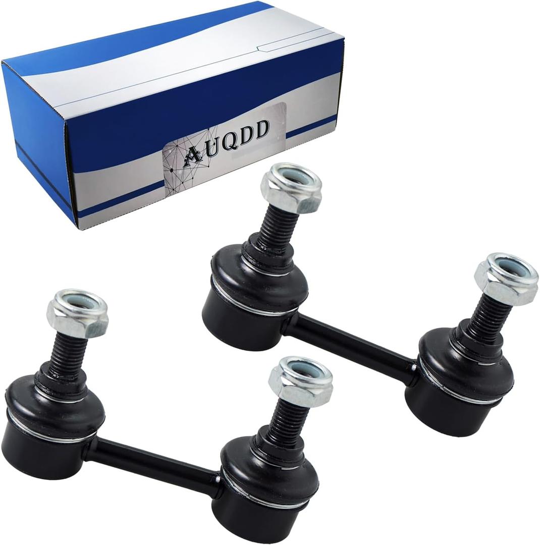 AUQDD 2Pcs K750041 Rear Sway Bar Stabilizer Link Compatible With 2003-2008 Su-baru Forester /2004-2007 Impreza w/WRX STI Models (# 20470SA010 20470SA011 101-5236 MS80809)