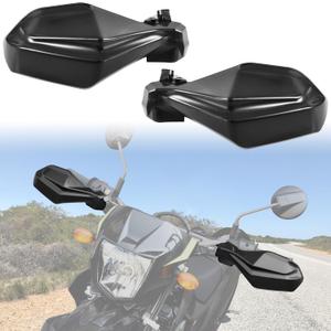Handguards Protector for KLX230 20-25, Plastic Air Deflectors Protector Hand Guards Kit for Kawasaki KLX230 KLX230R ABS 2020-2025 Accessories, Replacement 99994-1248-6C (2PCS)