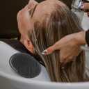 NOLITOY 12 Pieces Black Scalp Massage Combs Portable Soft Washing Hair Brushes for Shampooing Hair Care and Styling at Home or Travel