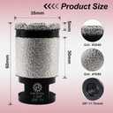 FOCSTOL Diamond Core Drill Bit - 1-3/8''(35mm) Diamond Finger Milling Bit for Porcelain Ceramic Tile Marble Granite Stone Quartz 5/8''-11 Thread