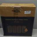 Membrane Solutions 20 Micron Pleated Water Filter Home 10"x4.5" Whole House Heavy Duty Sediment Replacement Cartridge Compatible with ECP10-1,ECP20-BB,R50-BBSA,FXHSC,CB1-SED10-BB (4 Pack)