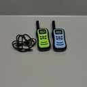 QUOLIX Walkie Talkies for Kids 2 Pack, Rechargeable Kids Walkie Talkies Toy for 3-12 YrO Boys, Long Range Walkie Talkie with 22 Channels & Flashlight Birthday Gifts for Xmas Outdoor Adventure (BlueGreen)