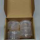 Spout Sippy Nipples for Mam Baby Bottles, Transition Cup Food Grade Silicone Soft Nipple 6m+, Pack of 4