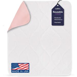 Incontinence Bed Pads Washable - Reusable Waterproof Bed Pads - Soft and Leak Proof Chucks - Moderate Absorbent Pee Pads for Adults - Withstands Extensive Washing - 30" x 36" - 1 Pack
