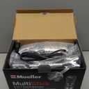 Mueller Multistick 5-in-1 Immersion Blender Handheld, 12 Speed Hand Mixer - Turbo Boost, Heaviest Duty Copper Motor, Titanium Blades Hand Blender, Milk Frother Wand, Whisk, Beaker, Chopper, Grey