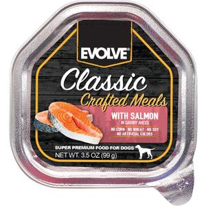 Evolve Classic Crafted Meals Salmon Recipe Dog Food (Pack of 15)