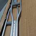 Medline Aluminum Crutches for Kids, Adults & Seniors, Walking Aid, 300 LB Weight Capacity,1 Pair, Fitting 5'2" - 5'10"