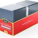 Cardboard Gold - 35pt Top Loaders for Cards with Bonus Soft Sleeves - 100 Count - Premium 3x4 Inch Trading Card Toploaders - Protect Your Baseball and Sports Cards with These Hard Plastic Protectors