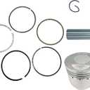 62mm Piston Ring Kit Replacement for CG150 Vertical Engine GY6 150cc Dirt Bike ATV Go Kart Moped Scooter