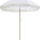 Aohanoi Outdoor Umbrella - Sun Protection, Rain Resistant, Windproof with Manual Open-Close Feature - Ideal for Beach, Camping, and Picnics