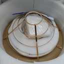 CROSSIO 48" Crystal Ceiling Fans with Lights and Remote, Dimmable, 6 Speeds, Luxury Chandelier Fan Rose Gold Crystal Fandelier for Dining Room Living Room Bedroom