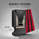 typecase Minimalist Wallet for Men: Metal Card Holder with Removable Money Clip, RFID Blocking, Slim, Utral Thin, Small, Front Pocket, Hold up to 15 Credit Cards (Metal Grey)