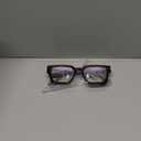 VISOONE Rectangle TR90 Blue Light Blocking Glasses Computer Eyewear with Preppy Look for Women and Men Cougar