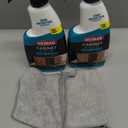 Weiman Cabinet and Wood Cleaner, Shine, Clean and Protect Spray - For Wood Cabinets, Furniture, Tables, Baseboards, Trim and more, 16 oz, 2 PACK with MicroFiber Towel