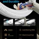 USB C to USB C Cable, 60W Fast Charging [6ft, 3-Pack] Type C Charger Cord, Braided USBC Phone Charger Cable for iPhone 17 16 15 Samsung S25 Laptops MacBook iPad Switch Steam Deck AirPods 4