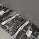 3 x Professional Barber Cape 63"x55" with Adjustable Snap Closure, Perfect for Home Use or Salon, with Stylish Designs (Black)