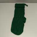 OYB Christmas Stockings18 Inches Knitted Christmas StockingsLarge Christmas StockingsDecorations for Family Holiday Xmas Party (Green)