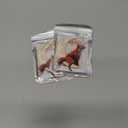 2 x Christmas Tree Decorations, Acrylic Animal Christmas Ornaments, Home Decoration, Party Decoration, Small Animals on The Moon (Moon Fox)