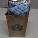 Kevin Textile Outdoor Waterproof Throw Pillow Covers Pack of 2 Weaving Texture Water Resistant Outside Decorative Cushion Covers for Garden Patio Tent Balcony Bench Couch Sofa 16x16 Inch, Blue