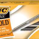 BIC Cristal Xtra Bold Ballpoint Pens, Bold Point (1.6mm) For Vivid And Dramatic Lines, Black Ink, 24-Count Pack, Perfect Ink Pens