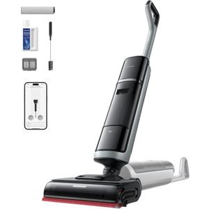 DREAME H15 Pro Heat Wet Dry Vacuum Cleaner, 185F Hot Water Floor Cleaning, Cordless Vacuum Mop with GapFree AI Robotic Arm, 22KPa Suction, 0 Hair Tangle, 212F Self-Clean, 194F Hot Air Drying