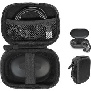 CaseSack Case for JLab Go Air Sport, Air Sport+, JLab Go, JBuds ANC 4, Epic ANC 3 (Black)