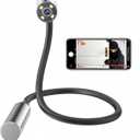 PIEPIE Hidden Camera - Wireless WiFi Small Camera with 10H Battery, Real-Time App Monitoring for Home Indoor Use, Bendable Design