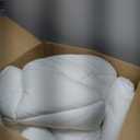 Mattress Topper Queen for Back Pain, Extra Thick Mattress Pad Cover, Plush Pillow Top, Deep Elastic Pocket, White