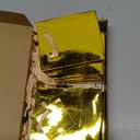 Tenare 12 Pcs Small Gift Bags Mini Paper Bags Bulk Tiny with Handle Tissue for Jewelry Gift Wrapping Christmas Birthday Xmas New Year Party Favor Supplies(4 * 2.75 * 4.5inch,Gold)