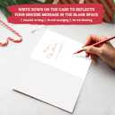 3 x Cute Cat Christmas Card, Merry Christmas Cards for Cat Dad & Mom, Xmas Card Gift from Pet, Funny Holiday Cards for Men Women